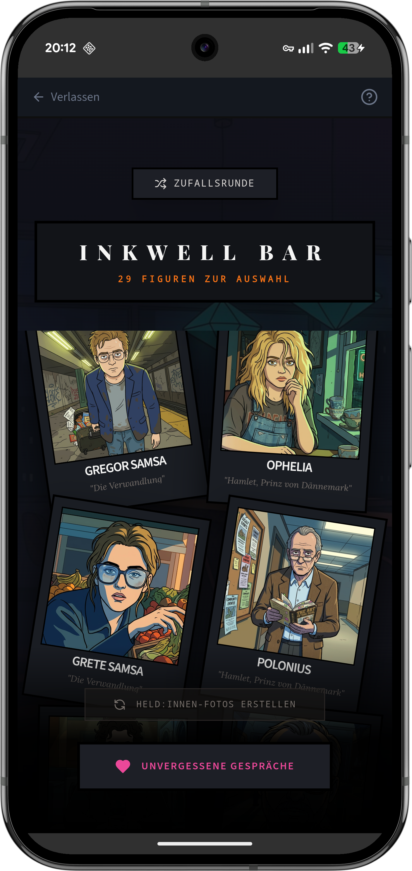 Inkwell-Bar Polaroids